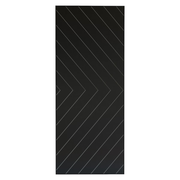 Renin Sherwood 36 in. x 88 in. Extra Tall Arrow Design Barn Door Slab AW135W11CA1CAE36088 - main
